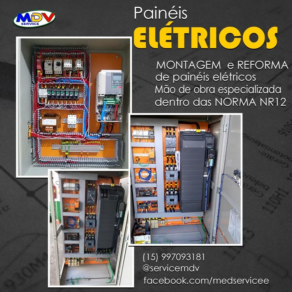 paineis eletricos mdv